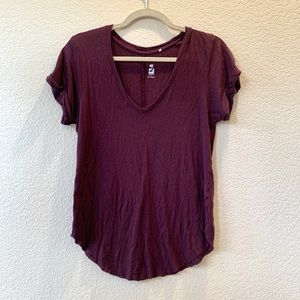 Me To We Maroon Tee